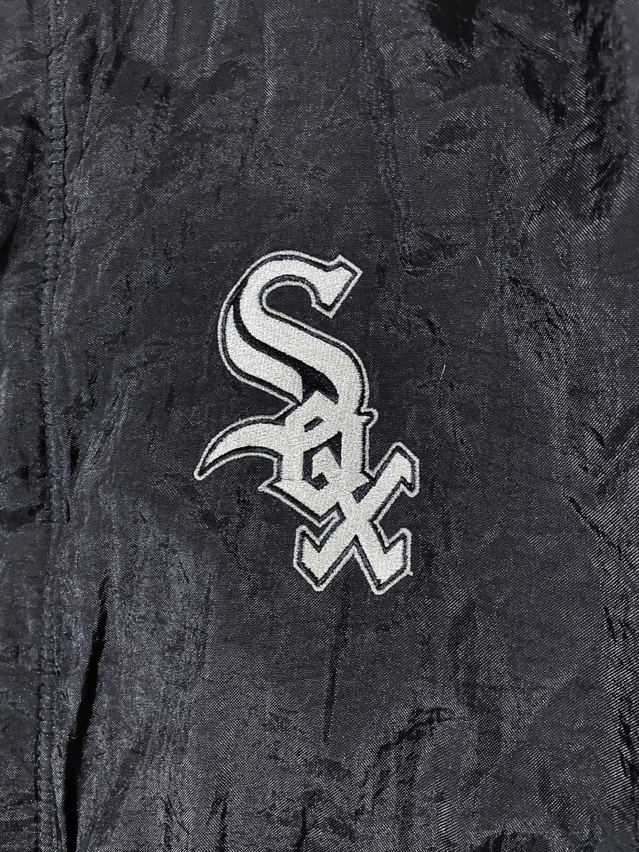 Vintage Chicago White Sox Starter Insulated Jacket Coat Black 90s