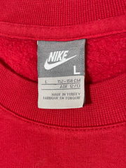 Nike Swoosh Red Crewneck (S/M)