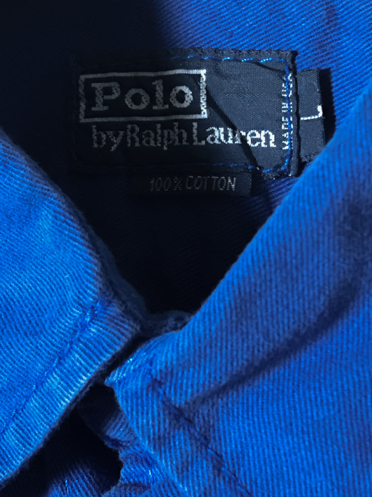 Polo Ralph Lauren Blue Denim Shirt (L)