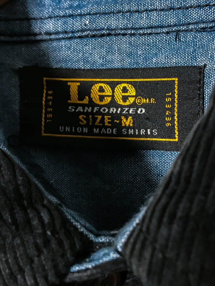 Lee Heavyweight Corduroy Black Shirt (L/XL)