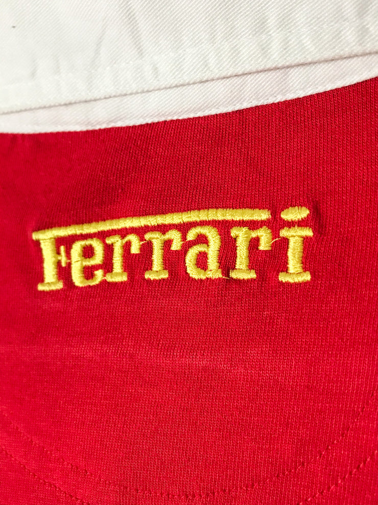 Ferrari Team 90s Rugby Shirt (M)