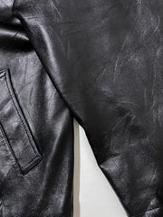 90s Balmain Paris Leather Jacket (L)