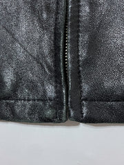 90s Balmain Paris Leather Jacket (L)