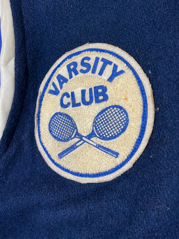 80s Wildcats Varsity Club Wool Jacket (M)