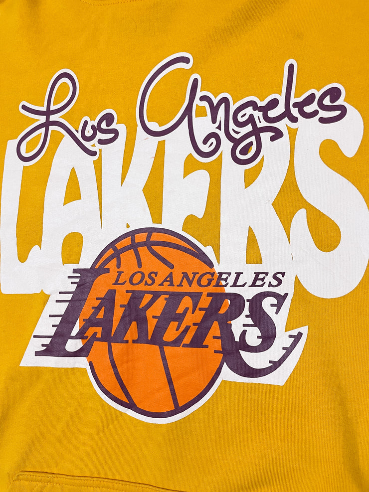 L.A Lakers Yellow Hoodie (XS)
