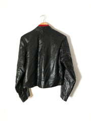 80s Chipie Motorcycle Leather Jacket (S/XS)