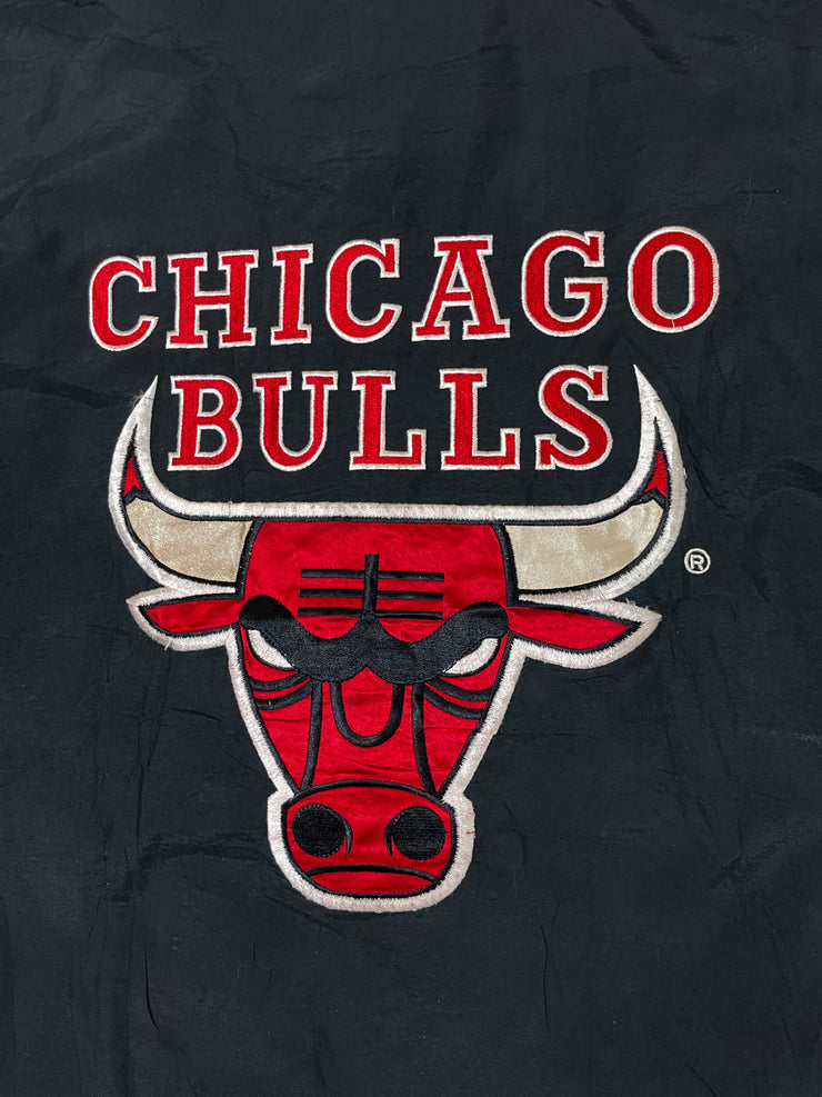 90s Starter Chicago Bulls Half-Zip Jacket (L)