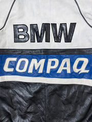 90s F1 BMW Compaq Team Leather Jacket (L)