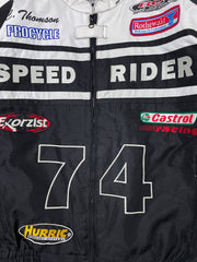Fast Lane Speed Rider Biker Jacket (L)