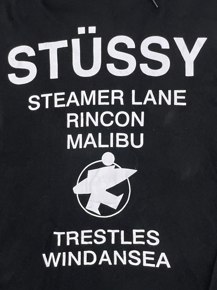 Stüssy Steamer Lane Hooded Shirt (L)