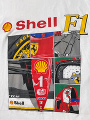 90s Ferrari Shell F1 Tshirt (XL/XXL)