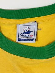 1998 Adidas World cup Brazil Fan Tshirt (L)