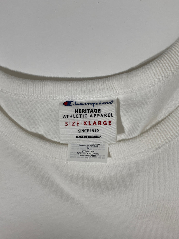 Champion Heritage White Tshirt (XL)