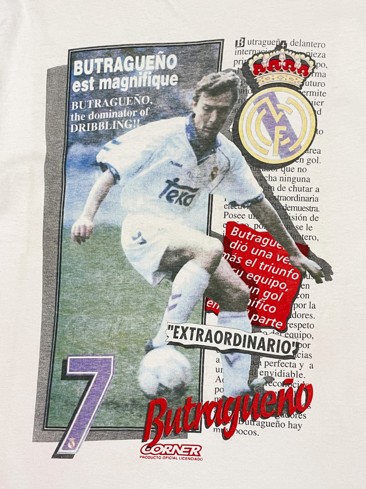 1996 Real Madrid Emilio Butragueno Tee (M)