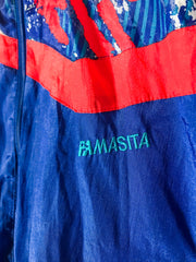 Masita 80s Blue Windbreaker Jacket (M/L)