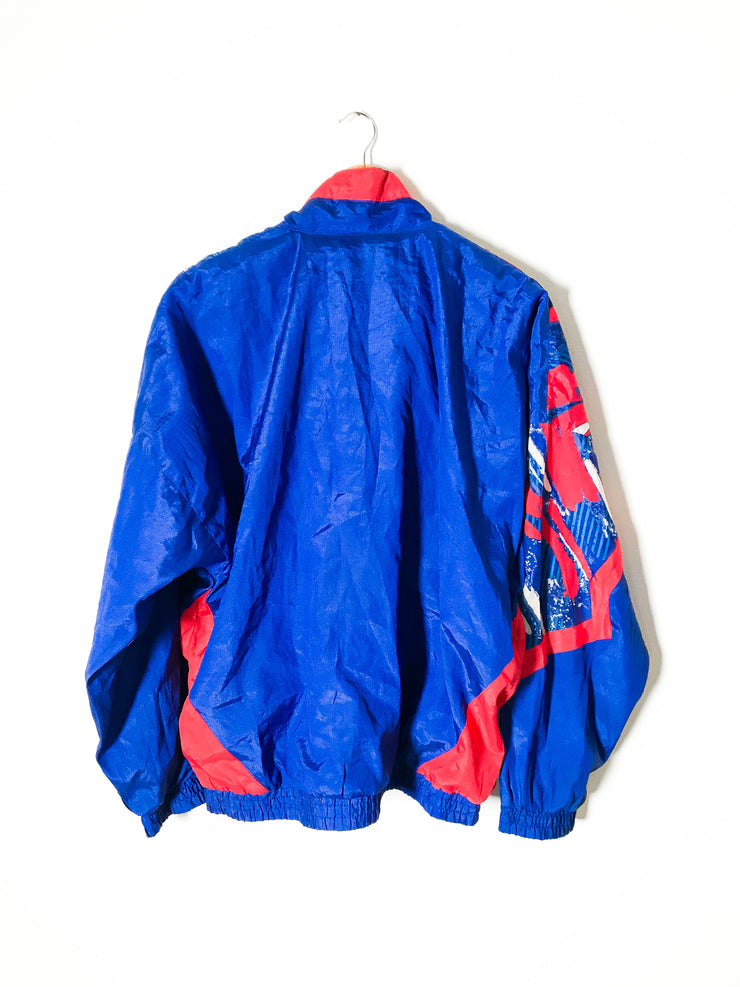 Masita 80s Blue Windbreaker Jacket (M/L)