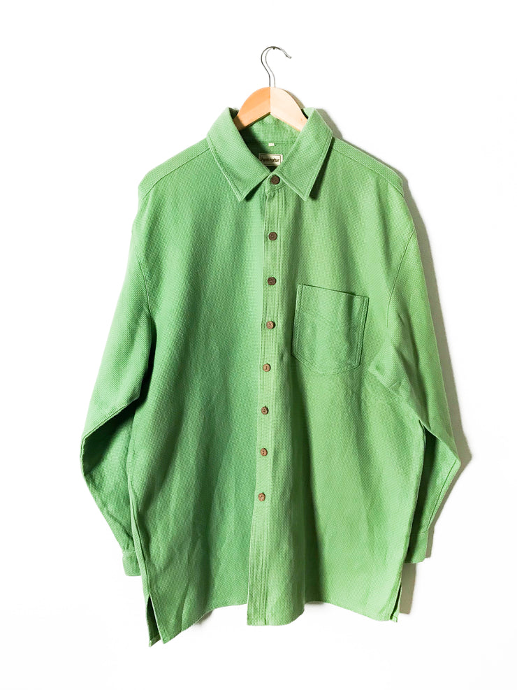 Hess Natur Green Long Sleeve Shirt