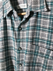 Herren Globus Plaid Flannel Shirt (L/XL)