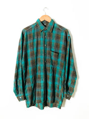 C&A Plaid Flannel Shirt (L/XL)