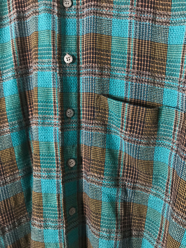 C&A Plaid Flannel Shirt (L/XL)