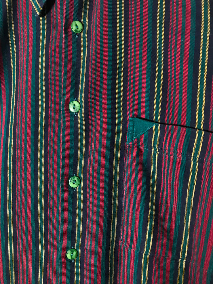 Walbusch 80s Striped Shirt