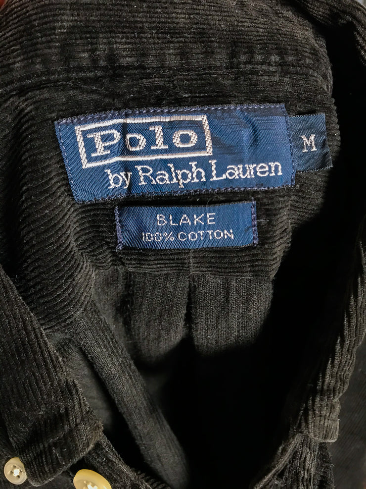 Polo Ralph Lauren Black Corduroy Shirt