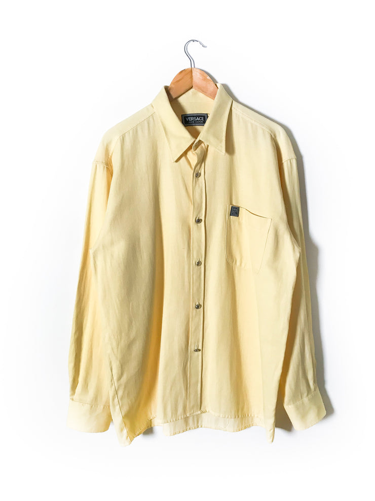 Versace Button up Corduroy Shirt