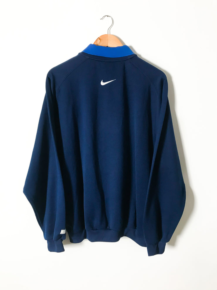 Nike 90s Polo Half Zip Sweatshirt (M/L)