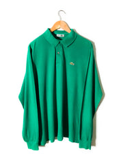 Lacoste Green Polo Long Sleeve Shirt (M/L)