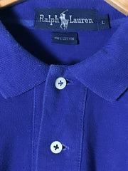 Ralph Lauren Purple Polo Long Sleeve Shirt (M/L)