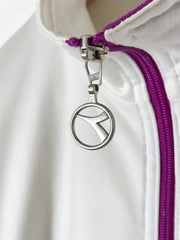 Diadora White & Purple Track Jacket (M/L)