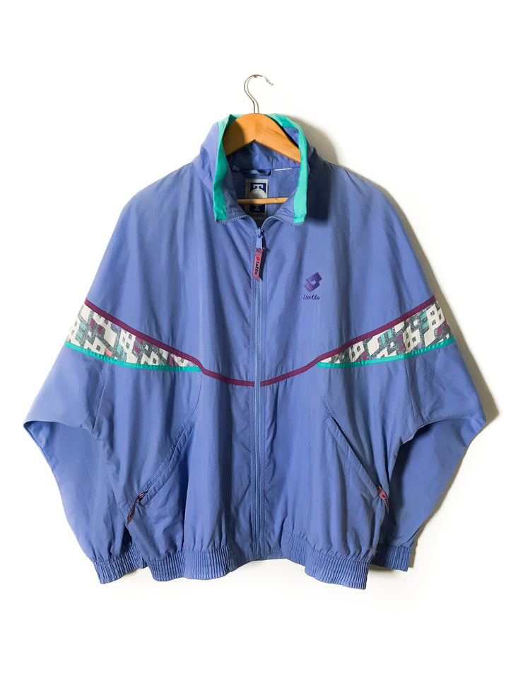 Lotto 80s Purple Tennis Jacket (XL)