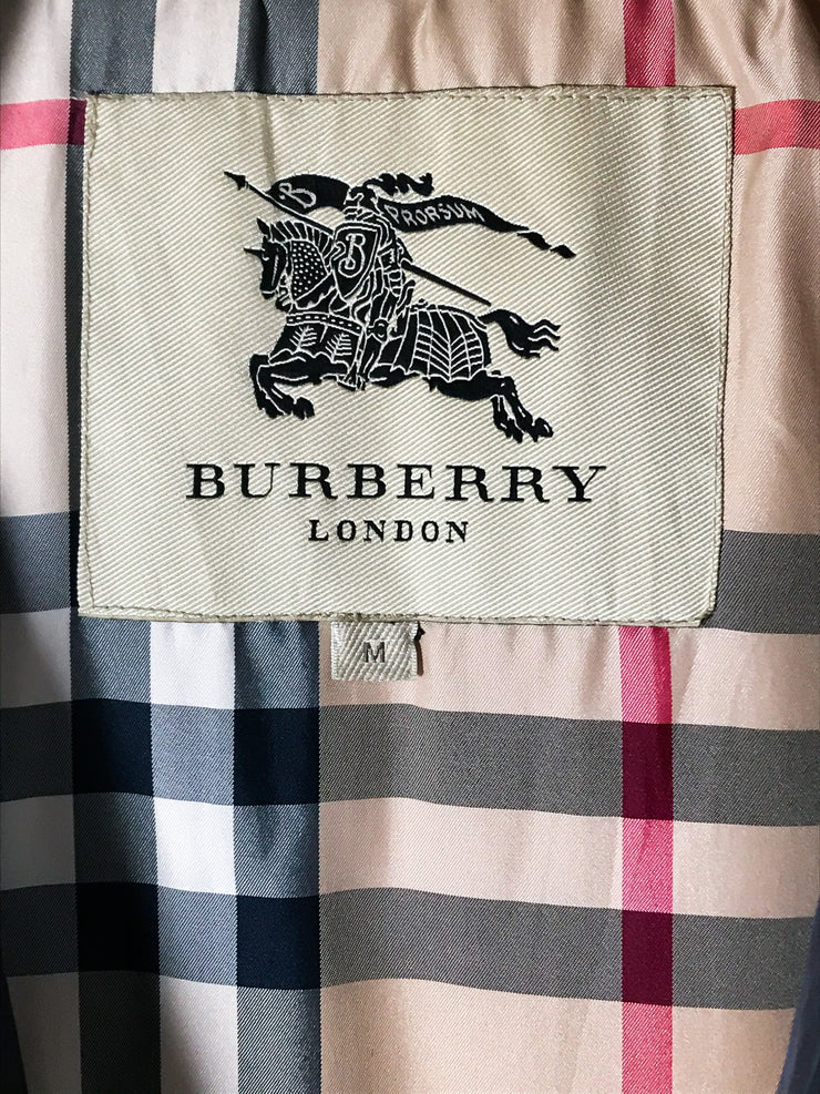 Burberry Grey WaterProof Coat (M)