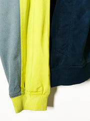 Nike Navi Blue & Yellolw Track Jacket (L/XL)