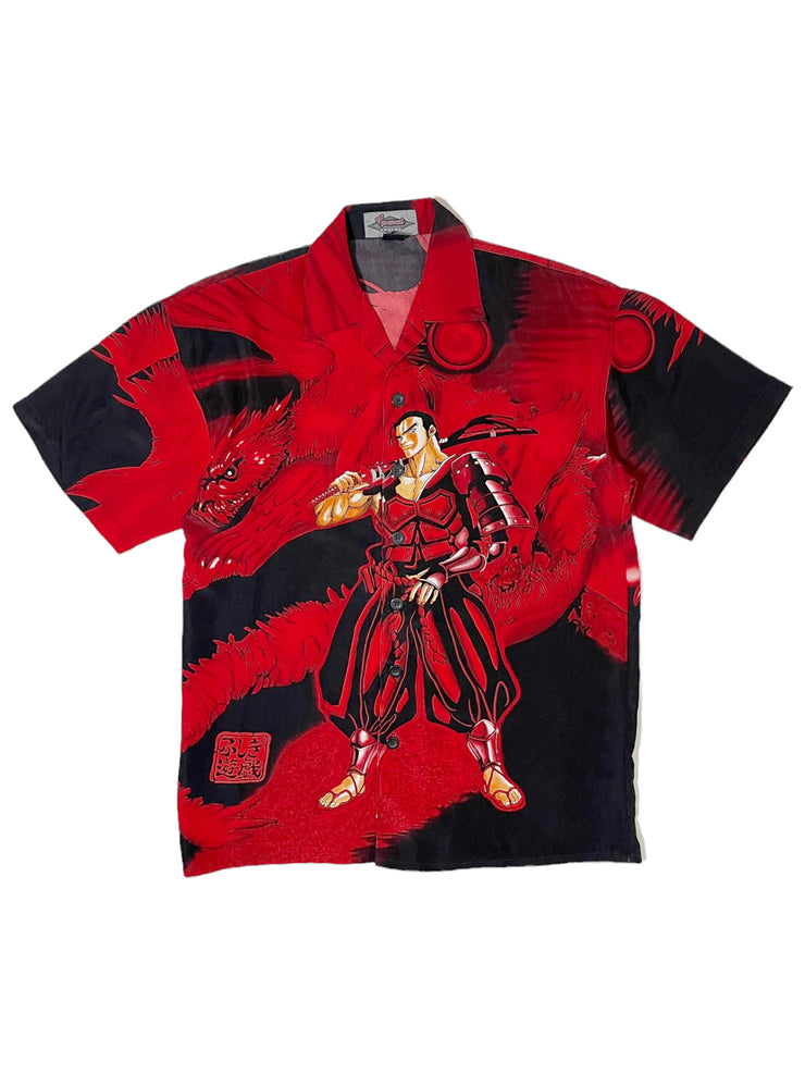 Japanese Samurai Anime Shirt (M)