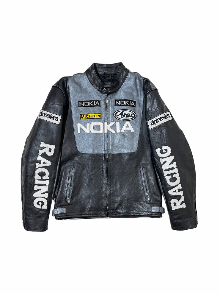 90s Nokia formula1 team ノキア ナイロンジャケット F1