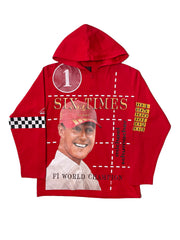 2003 Ferrari Michael Schumacher 6 Times Champion Hoodie (L)