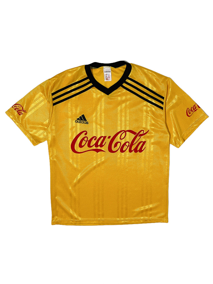 90s Adidas Cocacola Soccer Jersey (M)
