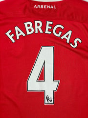 Nike 2010 Arsenal Cesc Fabregas Jersey (L)
