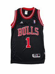 Adidas Derrick Rose Chicago Bulls black Jersey